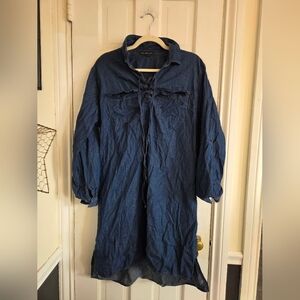 Love By Chesley Blue Denim Dress